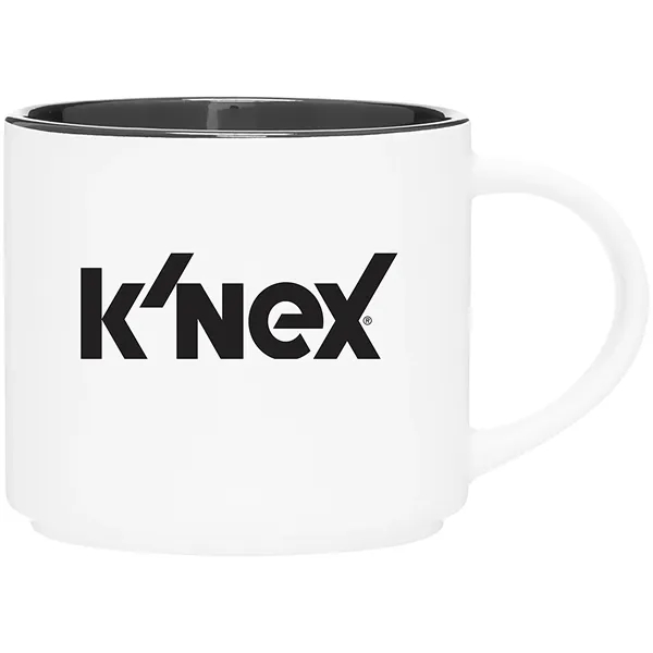 16 oz ceramic mug with handle, matte exterior and glossy interior.... from ASI 51197 ETS Express, LLC