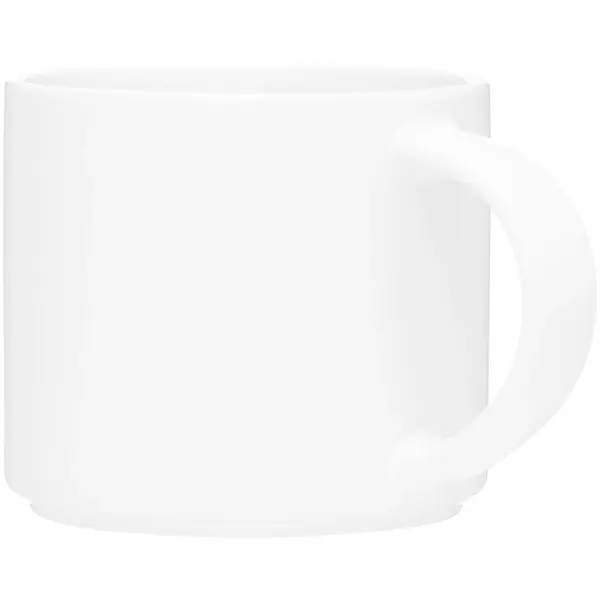 16 oz ceramic mug with handle, matte exterior and glossy interior.... from ASI 51197 ETS Express, LLC