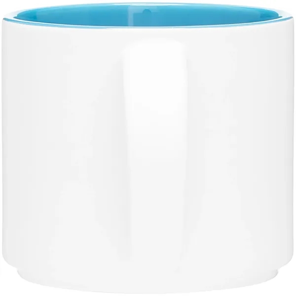 16 oz ceramic mug with handle, matte exterior and glossy interior.... from ASI 51197 ETS Express, LLC