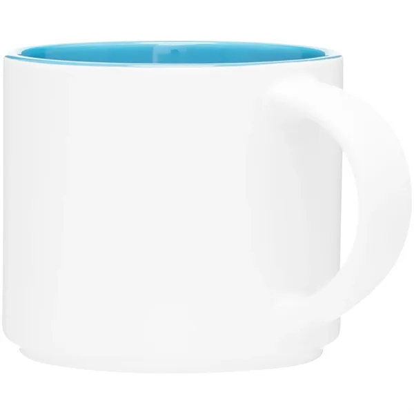 16 oz ceramic mug with handle, matte exterior and glossy interior.... from ASI 51197 ETS Express, LLC