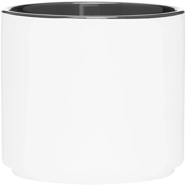 16 oz ceramic mug with handle, matte exterior and glossy interior.... from ASI 51197 ETS Express, LLC