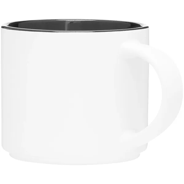 16 oz ceramic mug with handle, matte exterior and glossy interior.... from ASI 51197 ETS Express, LLC
