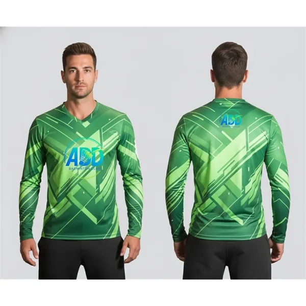 Long sleeved crew neck shirt with full color sublimation made of... from ASI 72657 Active Life Promo / Active Life Promo