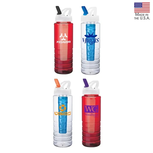 2.88" x 10.12" x 2.88" PET bottle with 26 oz. capacity;... from ASI 67866 Logomark/Valumark / Valumark™