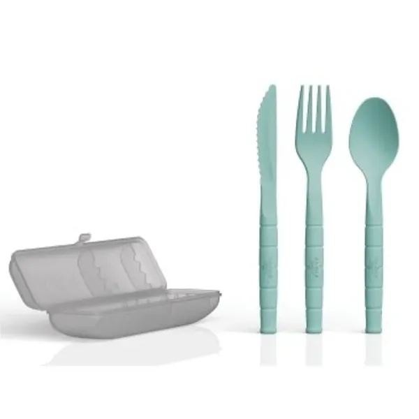 The USA-made Lunch Pal comes with a full size fork, knife,... from ASI 41561 Brand Box USA, LLC