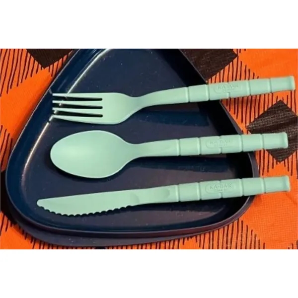 The USA-made Lunch Pal comes with a full size fork, knife,... from ASI 41561 Brand Box USA, LLC