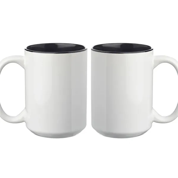 Two tone full color sublimation photo mug, 15 oz.... from ASI 39552 BEL Promo