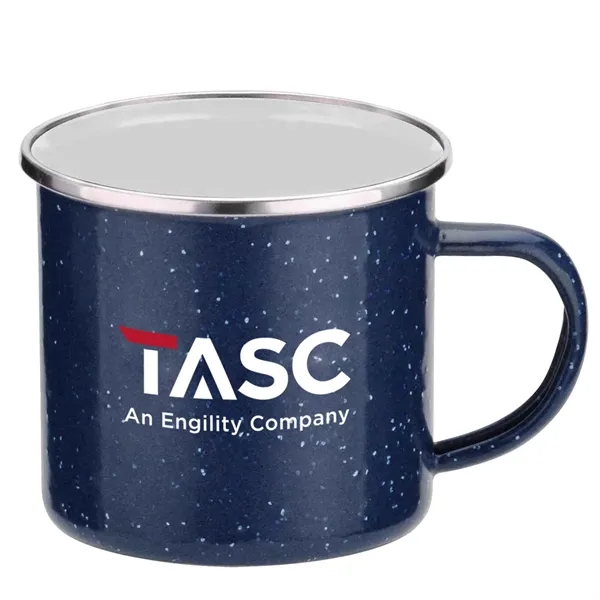 16 oz. Speckled Custom Camping Mug made from kitchen grade 18/8... from ASI 71685 Midnite Snax®