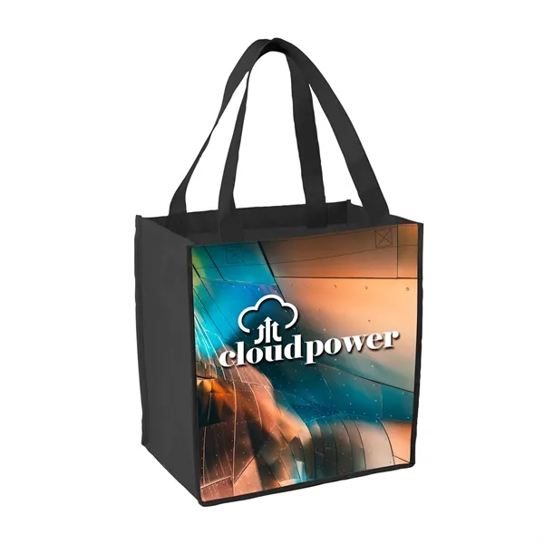 80 GSM non-woven sublimated grocery tote bag with two-side imprint... from ASI 37218 Athena Promo (tm)