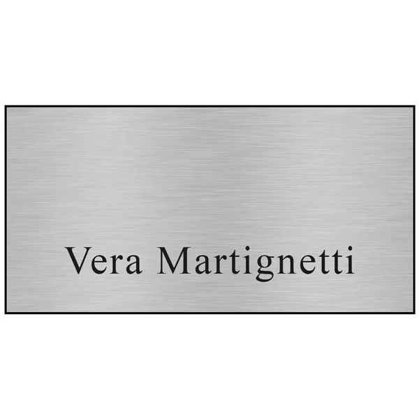 The Hollywood name tag is a popular choice that displays your... from ASI 61966 HPG / Beacon Promotions HPG Gold