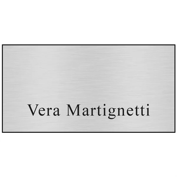 The Hollywood name tag is a popular choice that displays your... from ASI 61966 HPG / Beacon Promotions HPG Gold