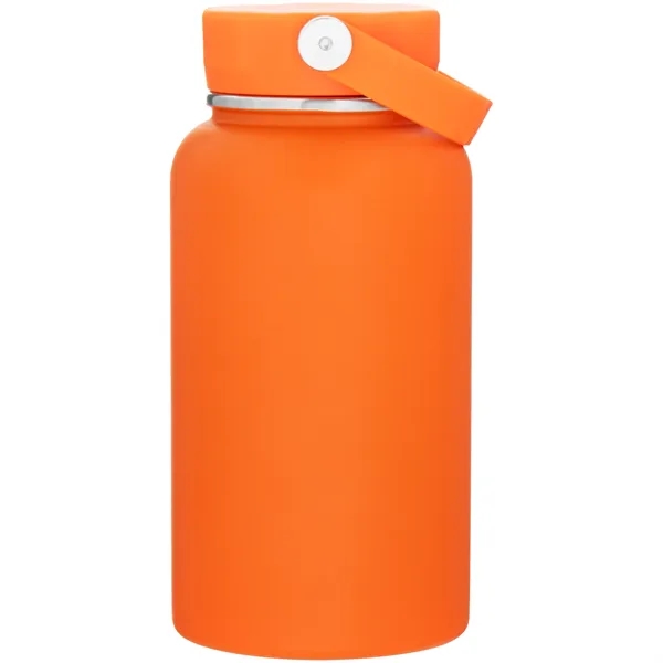 33 oz single-wall stainless steel bottle with threaded lid, carrying handle,... from ASI 51197 ETS Express, LLC