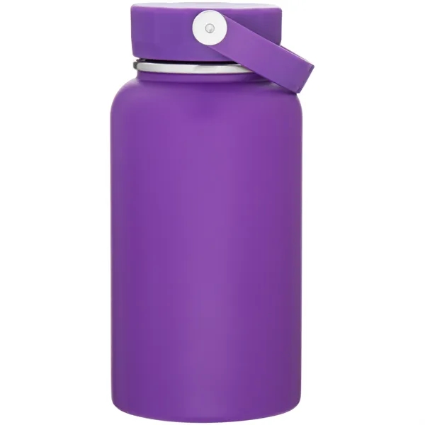 33 oz single-wall stainless steel bottle with threaded lid, carrying handle,... from ASI 51197 ETS Express, LLC