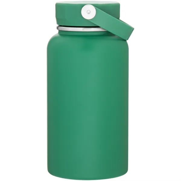 33 oz single-wall stainless steel bottle with threaded lid, carrying handle,... from ASI 51197 ETS Express, LLC