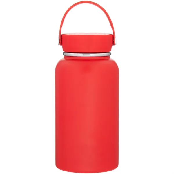 33 oz single-wall stainless steel bottle with threaded lid, carrying handle,... from ASI 51197 ETS Express, LLC