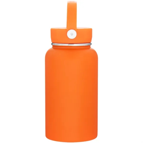 33 oz single-wall stainless steel bottle with threaded lid, carrying handle,... from ASI 51197 ETS Express, LLC