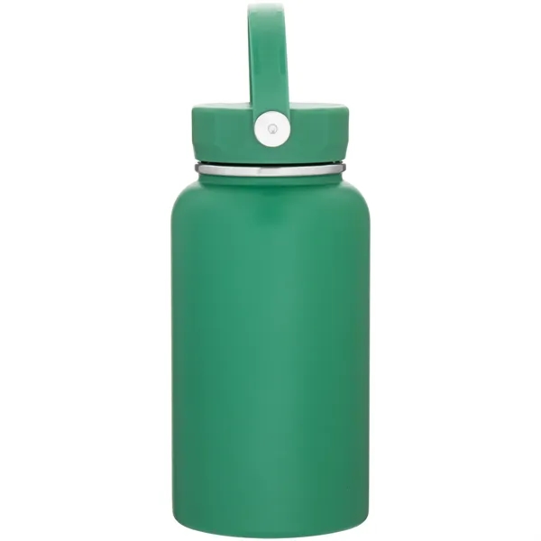 33 oz single-wall stainless steel bottle with threaded lid, carrying handle,... from ASI 51197 ETS Express, LLC