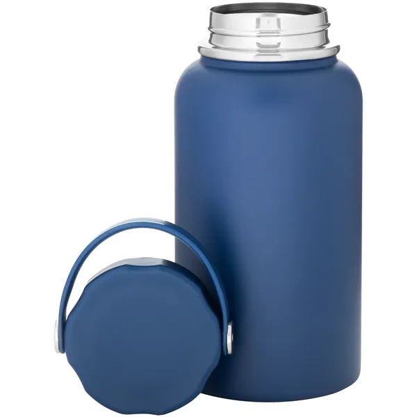 33 oz single-wall stainless steel bottle with threaded lid, carrying handle,... from ASI 51197 ETS Express, LLC