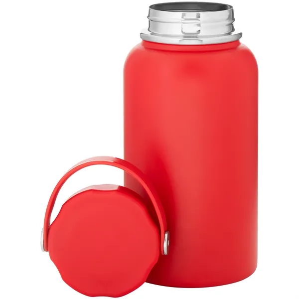 33 oz single-wall stainless steel bottle with threaded lid, carrying handle,... from ASI 51197 ETS Express, LLC