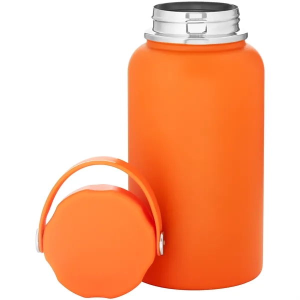 33 oz single-wall stainless steel bottle with threaded lid, carrying handle,... from ASI 51197 ETS Express, LLC