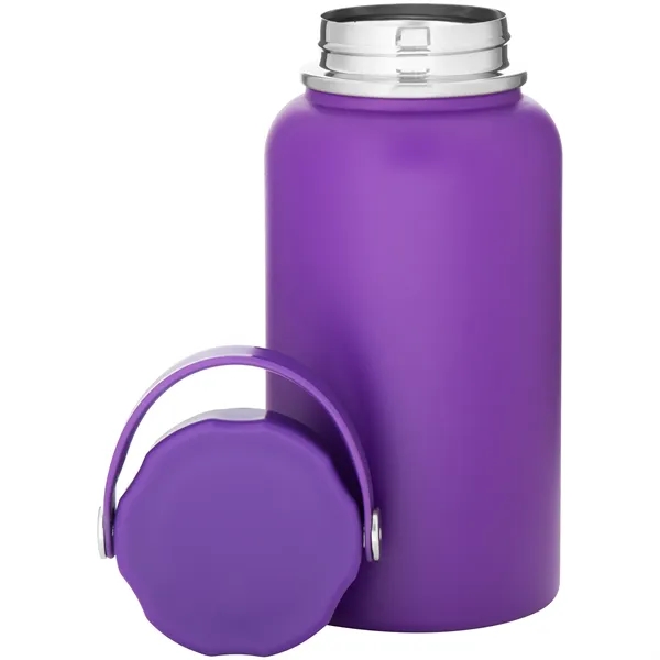 33 oz single-wall stainless steel bottle with threaded lid, carrying handle,... from ASI 51197 ETS Express, LLC