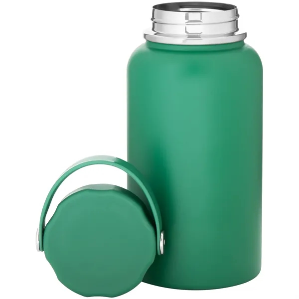 33 oz single-wall stainless steel bottle with threaded lid, carrying handle,... from ASI 51197 ETS Express, LLC