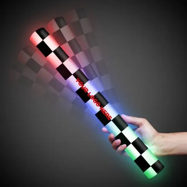 16" Checkered Flag LED Lumiton... from ASI 42016 Brighter Promotions Inc / Chemical Light™