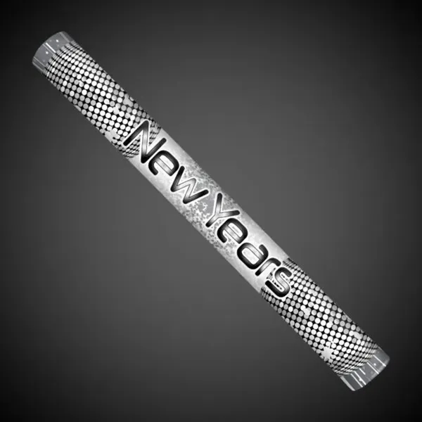 16" foam Lumiton LED baton with New Year's Eve motif.... from ASI 42016 Brighter Promotions Inc