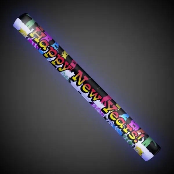 16" New Year themed foam baton with LED lights.... from ASI 42016 Brighter Promotions Inc / Chemical Light™