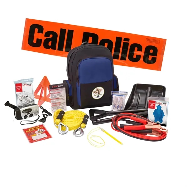 68 Pieces deluxe winter auto emergency kit.... from ASI 63698 Justin Case®