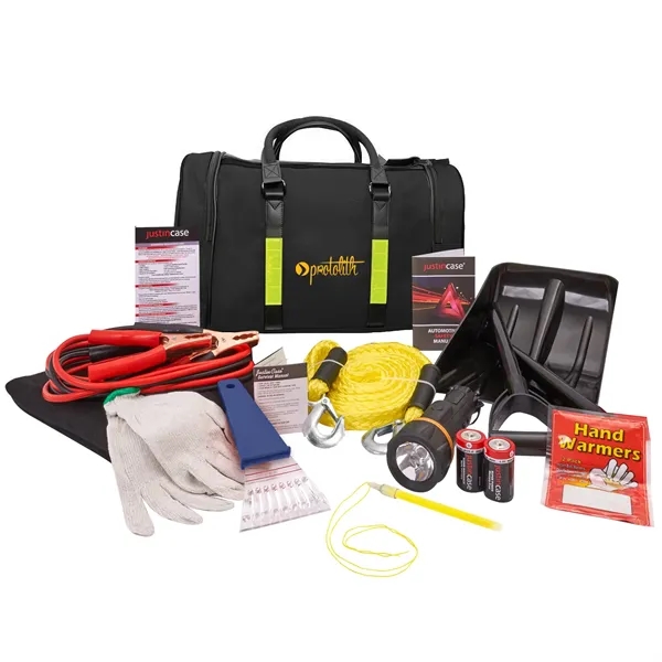18 Piece winter auto kit, including 24 hour roadside assistance.... from ASI 63698 Justin Case®