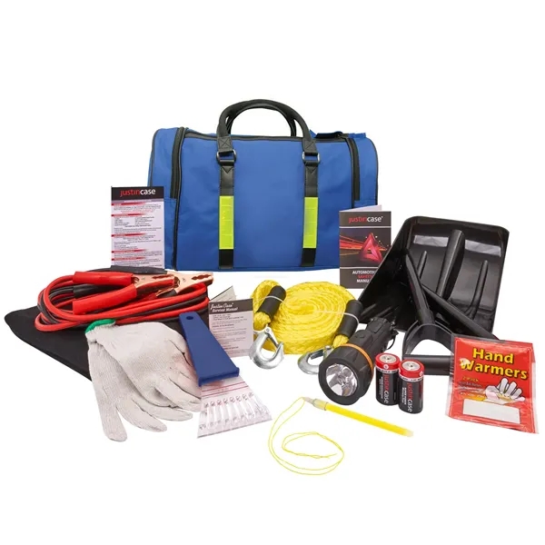 18 Piece winter auto kit, including 24 hour roadside assistance.... from ASI 63698 Justin Case®