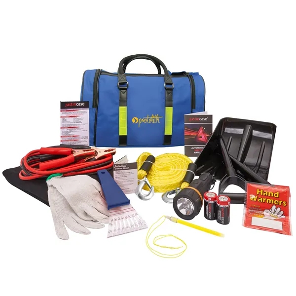 18 Piece winter auto kit, including 24 hour roadside assistance.... from ASI 63698 Justin Case®