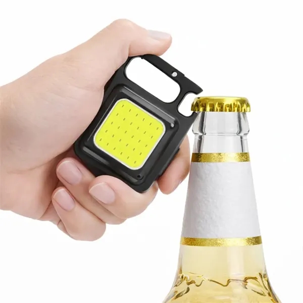 COB flashlight with bottle opener and keychain... from ASI 31517 Admart Products / Admart Line