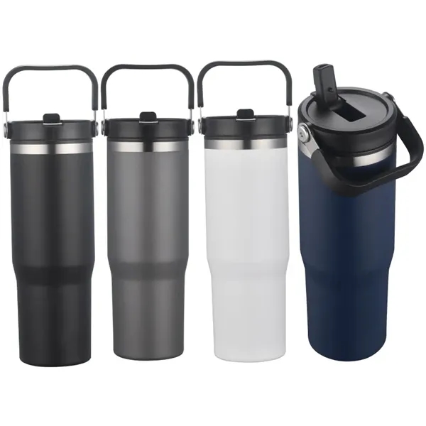 32 Oz. Stainless Steel Insulated PP Liner Tumbler with Straw &... from ASI 36988 Artek USA Inc / ARTEK