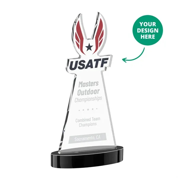 Custom Award on Alberton Base - Black (via Air)... from ASI 84592 St Regis Group / St Regis