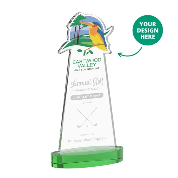 Custom Award on Alberton Base - Green (via Air)... from ASI 84592 St Regis Group / St Regis