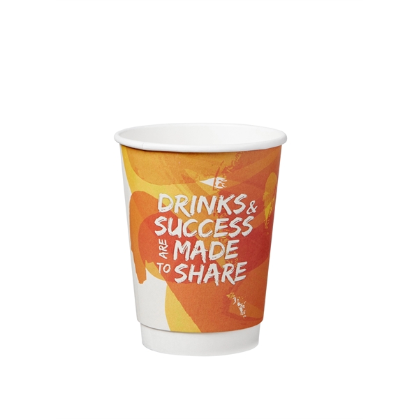 8 oz. Heavy Double Wall Poly-Coated Disposable Paper Cups USA made,... from ASI 79933 Prorose Inc / ProRose