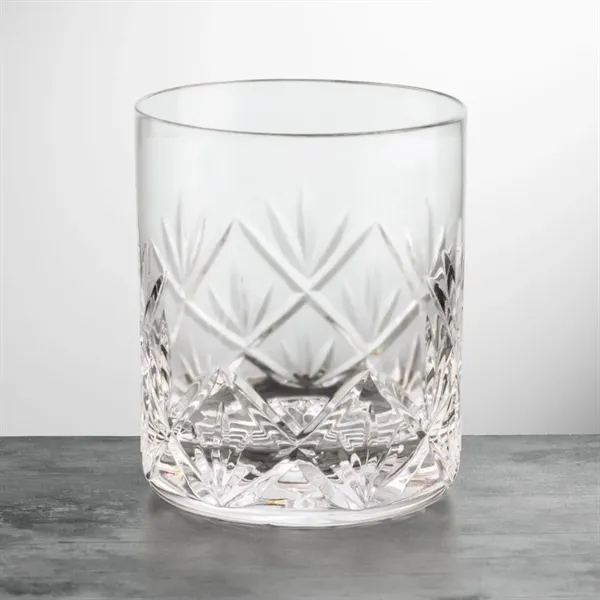 Stunning cut 24% full lead crystal 10 oz. on-the-rocks glass.... from ASI 84592 St Regis Group