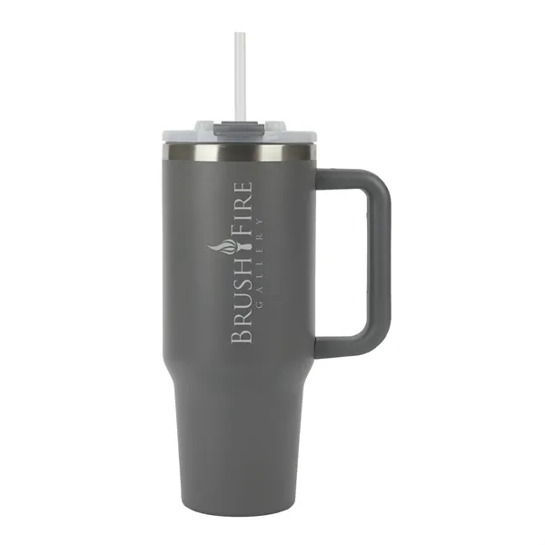 Acadia 40 oz. Double Wall, Stainless Steel Travel Mug... from ASI 67866 Logomark/Valumark