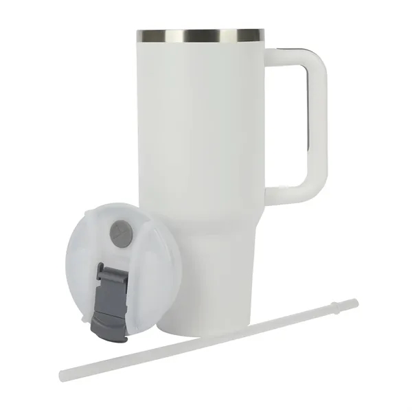 Acadia 40 oz. Double Wall, Stainless Steel Travel Mug... from ASI 67866 Logomark/Valumark