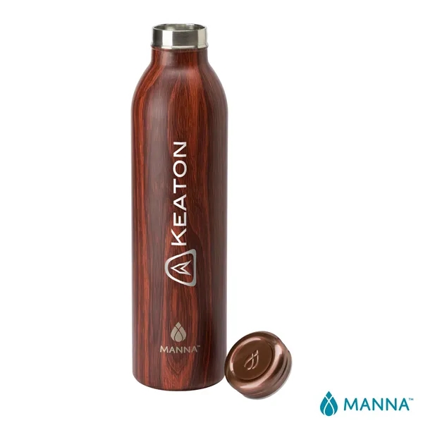 Stainless steel water bottle with 20 oz. capacity; includes vacuum seal... from ASI 67866 Logomark/Valumark
