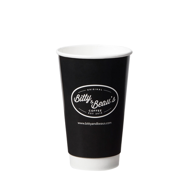 12 oz. Heavy Double Wall Disposable Paper Cups USA made with... from ASI 79933 Prorose Inc / ProRose