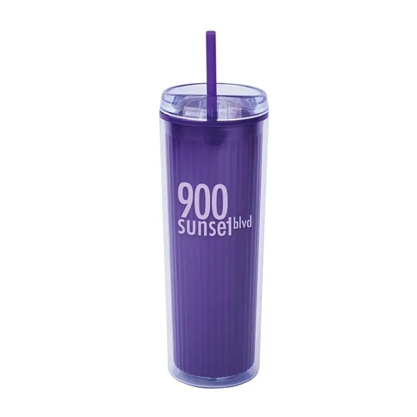 Esme 24 oz. Double Wall AS Tumbler... from ASI 67866 Logomark/Valumark