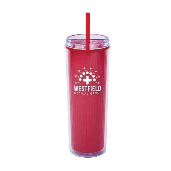 Esme 24 oz. Double Wall AS Tumbler... from ASI 67866 Logomark/Valumark