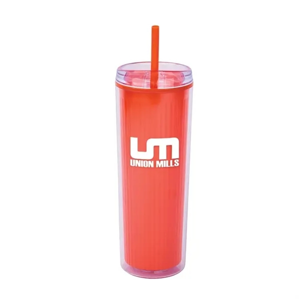 Esme 24 oz. Double Wall AS Tumbler... from ASI 67866 Logomark/Valumark
