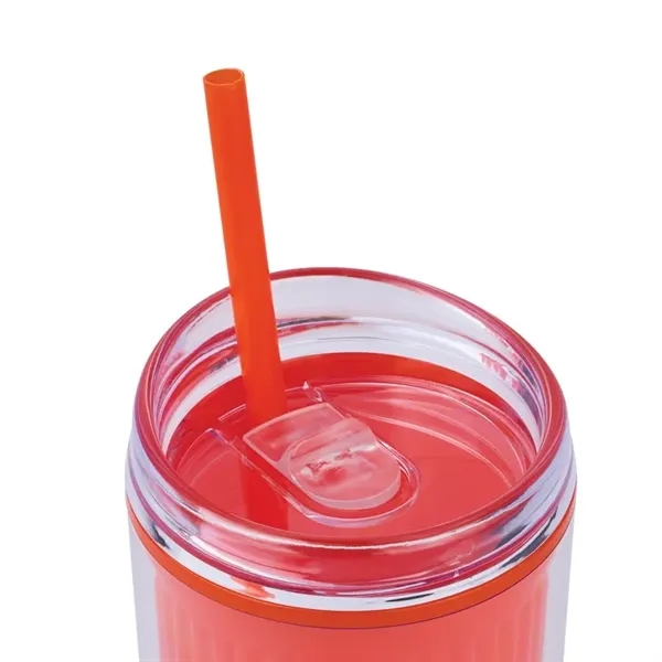 Esme 24 oz. Double Wall AS Tumbler... from ASI 67866 Logomark/Valumark