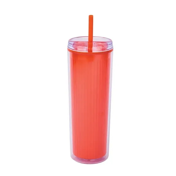 Esme 24 oz. Double Wall AS Tumbler... from ASI 67866 Logomark/Valumark
