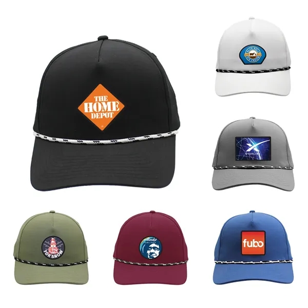 Performance Rope Hat, Patch - Full Color Digital... from ASI 30270 Aakron Line