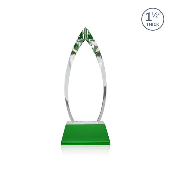 Fortier VividPrint™ Award on Entwhistle Base - Green... from ASI 84592 St Regis Group / St Regis